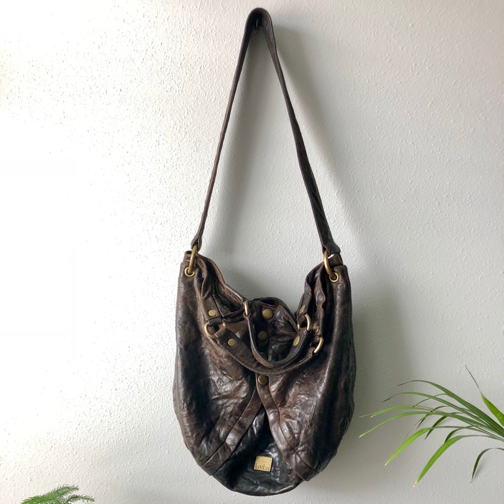 Kooba brown leather purse